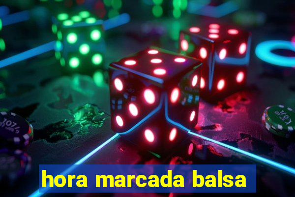 hora marcada balsa