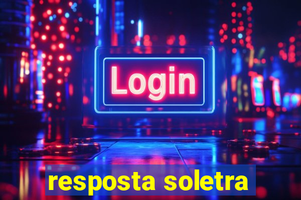 resposta soletra