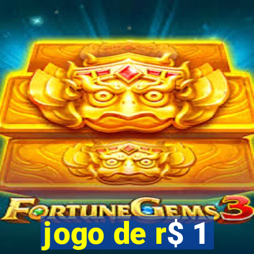 jogo de r$ 1