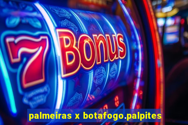 palmeiras x botafogo.palpites
