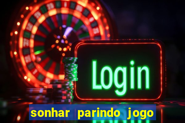 sonhar parindo jogo do bicho