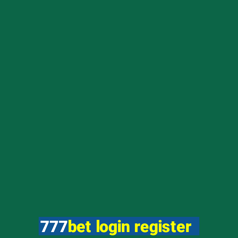 777bet login register