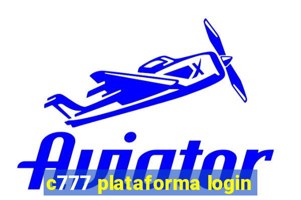 c777 plataforma login