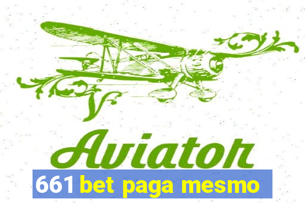 661 bet paga mesmo