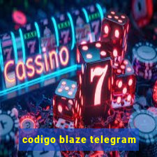 codigo blaze telegram