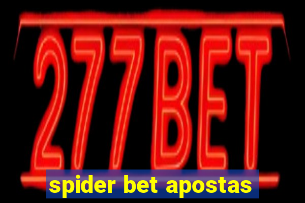 spider bet apostas