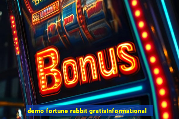 demo fortune rabbit gratisInformational