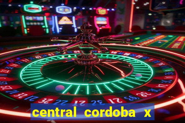 central cordoba x estudiantes palpite