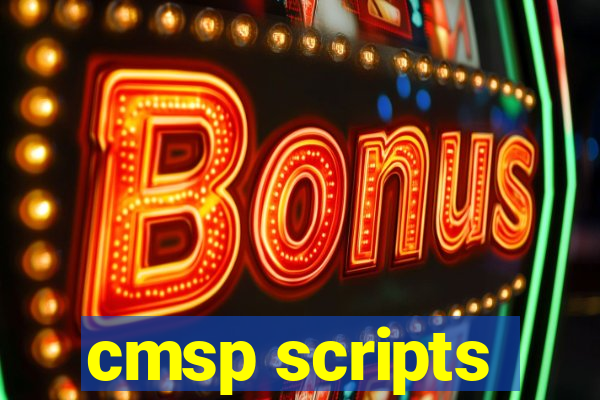cmsp scripts