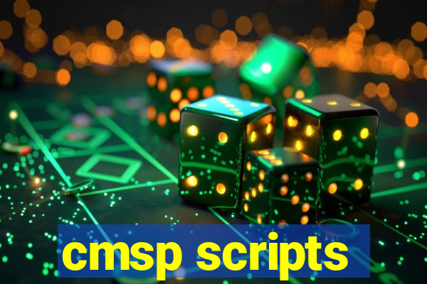 cmsp scripts