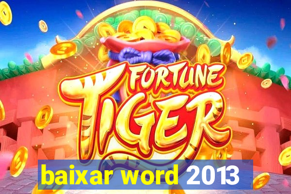baixar word 2013