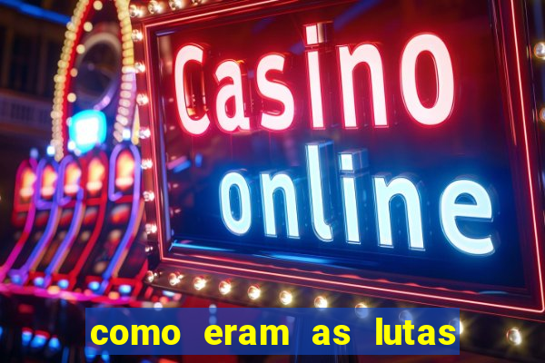 como eram as lutas entre os gladiadores