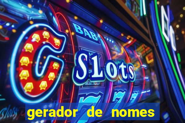 gerador de nomes de guerra