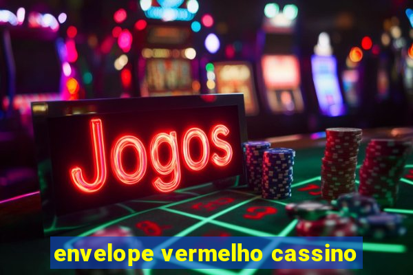 envelope vermelho cassino