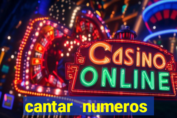 cantar numeros bingo online