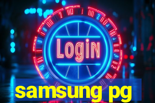 samsung pg
