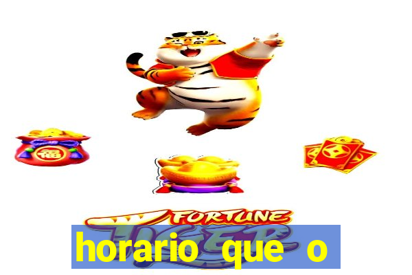 horario que o fortune rabbit paga