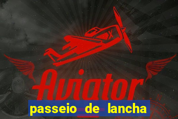 passeio de lancha em porto belo
