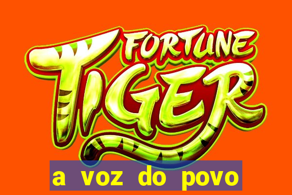 a voz do povo santa luzia