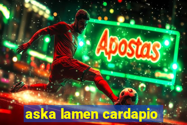 aska lamen cardapio