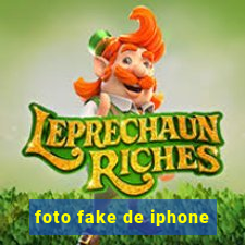 foto fake de iphone