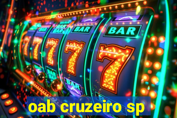 oab cruzeiro sp
