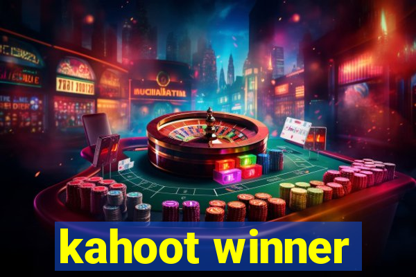 kahoot winner