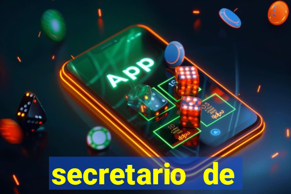 secretario de esporte salario