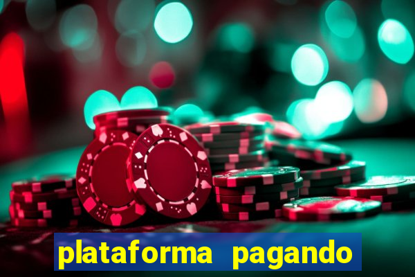 plataforma pagando no cadastro fortune tiger