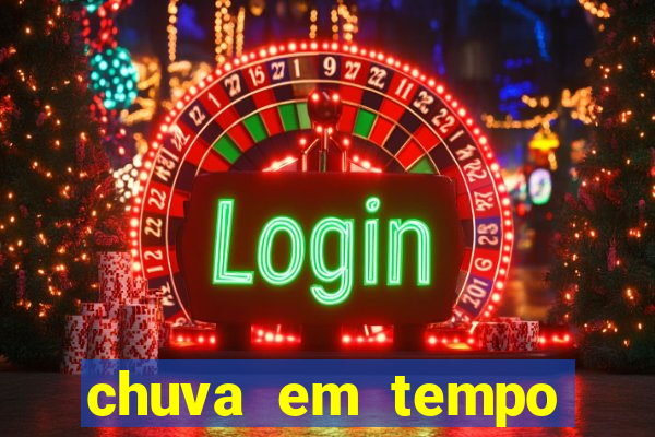 chuva em tempo real ipmet