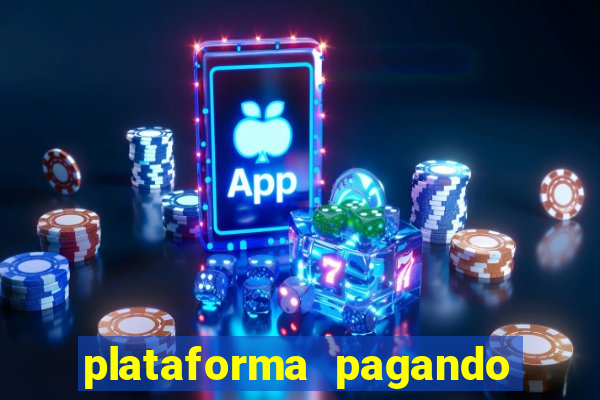 plataforma pagando fortune tiger