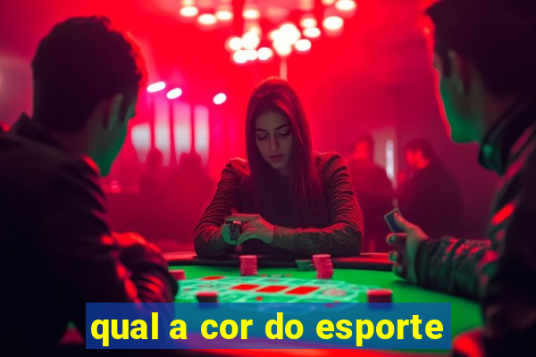 qual a cor do esporte