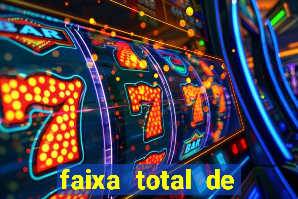 faixa total de gols 2 3 o que significa