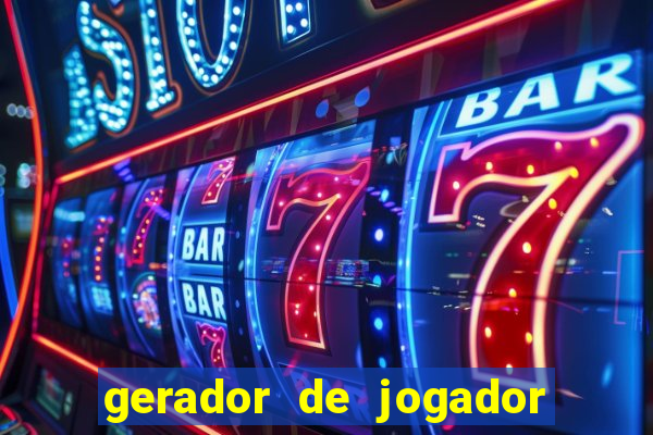 gerador de jogador de futebol