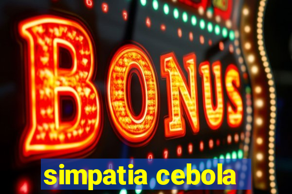 simpatia cebola