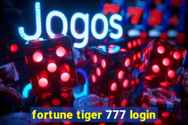 fortune tiger 777 login