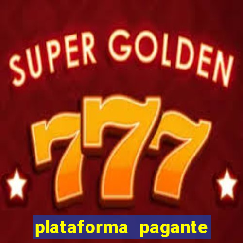 plataforma pagante fortune tiger