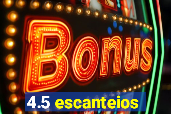 4.5 escanteios