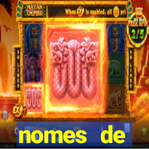nomes de plataformas de jogos de cassino