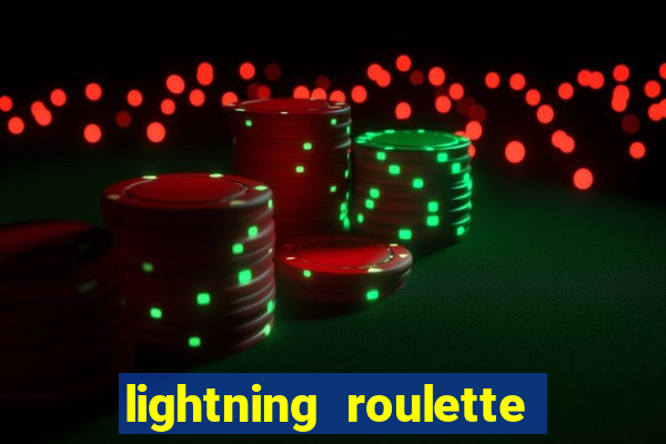 lightning roulette como jogar