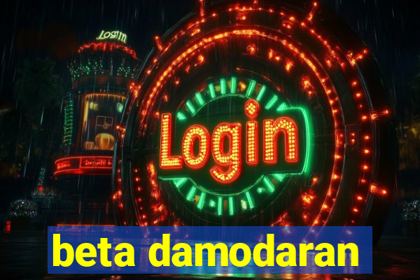 beta damodaran