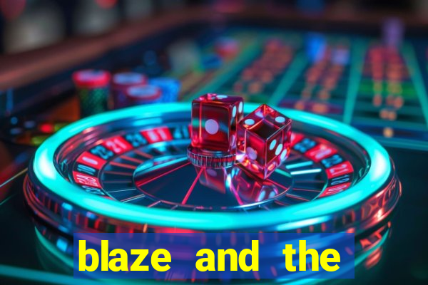 blaze and the monster machines logo font