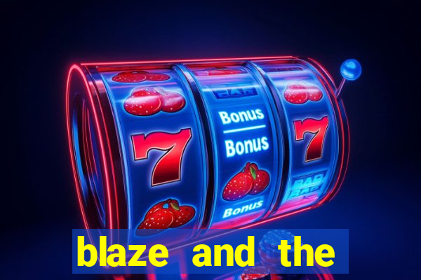 blaze and the monster machines logo font