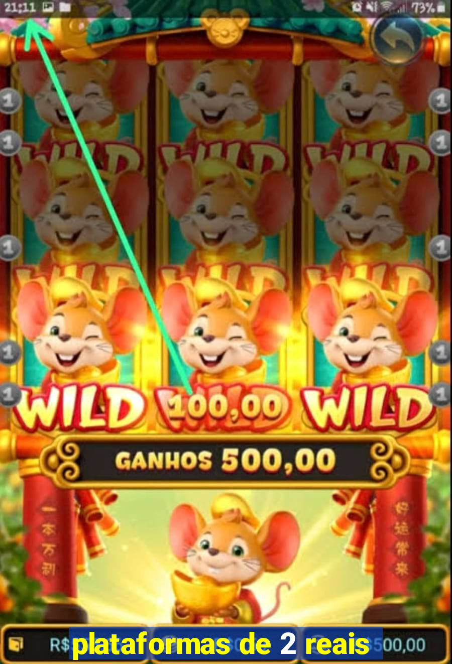 plataformas de 2 reais