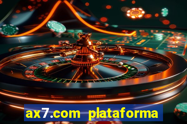 ax7.com plataforma de jogos