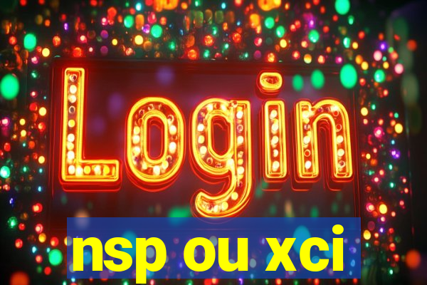 nsp ou xci
