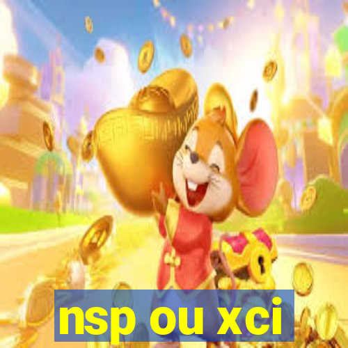 nsp ou xci
