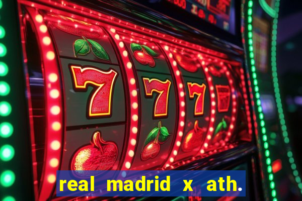 real madrid x ath. bilbao palpite