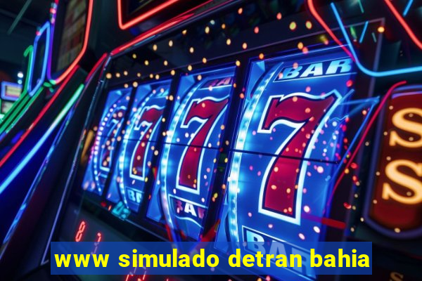 www simulado detran bahia