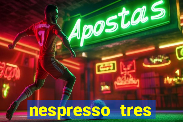 nespresso tres luzes piscando